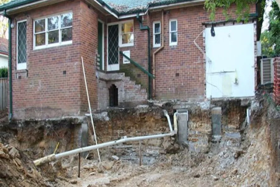 Slab Pier Installation